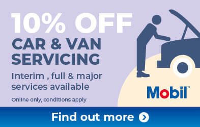 10% off Servicing